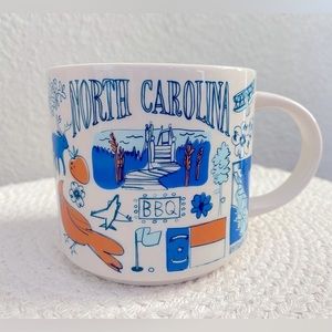 Starbucks North Carolina Been There Series Ceramic Cup Mug
